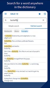 Oxford Advanced Learner's Dict screenshot 2