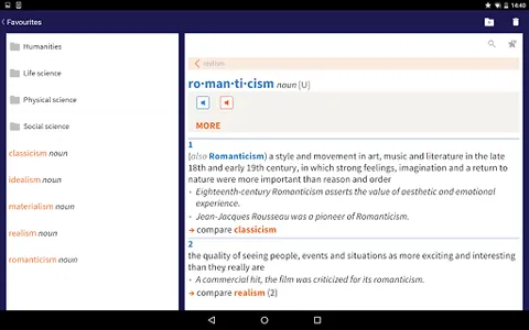 Oxford Learner's Academic Dict screenshot 22