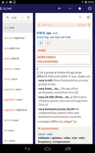 Oxford Learner's Academic Dict screenshot 9