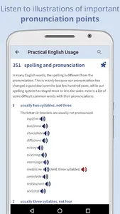 Practical English Usage 4e screenshot 5