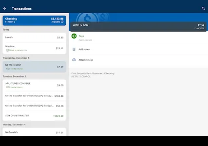 First Security Bank Bozeman screenshot 9