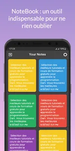 NoteBook : Bloc-Notes screenshot 0