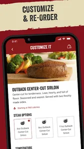 Outback Steakhouse screenshot 4