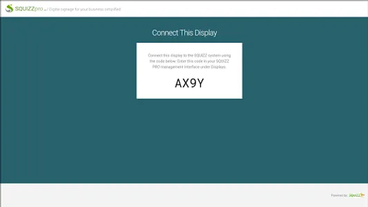 SQUIZZ Digital Signage screenshot 0
