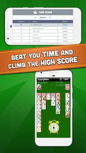 Scorpion Solitaire screenshot 1