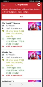 Moonfinder - Bars, Clubs, KTVs screenshot 1