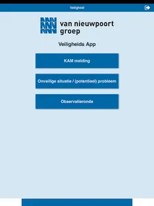 Van Nieuwpoort Veiligheids App screenshot 0