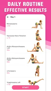 Yoga: Workout, Weight Loss app screenshot 3