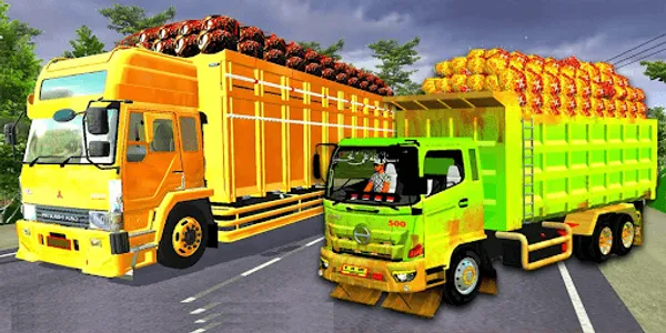 Mod Truck Hino Muatan Sawit screenshot 1