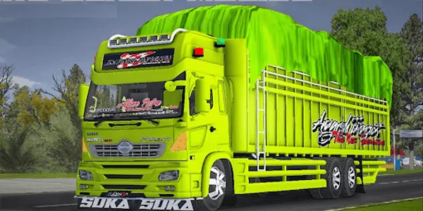 Mod Truck Hino Muatan Sawit screenshot 2