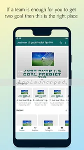 Just over 1.5 goal Predict Tip screenshot 0