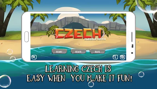 Learn Czech Bubble Bath screenshot 1