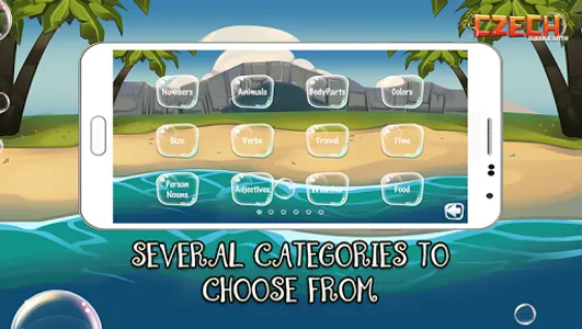 Learn Czech Bubble Bath screenshot 2