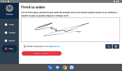 Recepción de Vehículos screenshot 7
