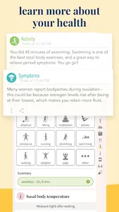 Ovia: Fertility, Cycle, Health screenshot 4