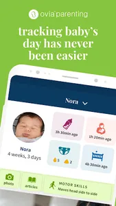 Ovia Parenting & Baby Tracker screenshot 0