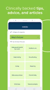 Ovia Parenting & Baby Tracker screenshot 3