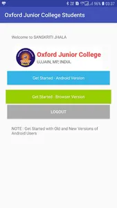 Oxford Junior College screenshot 1