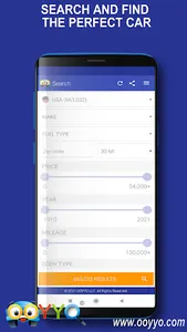 Car comparison engine – OOYYO screenshot 2
