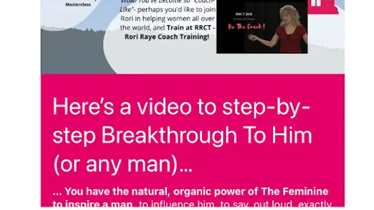 Rori Raye Feminine Energy screenshot 14