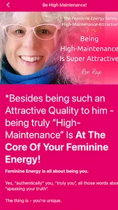 Rori Raye Feminine Energy screenshot 2