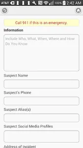 Crimestoppers GNO Tips screenshot 2