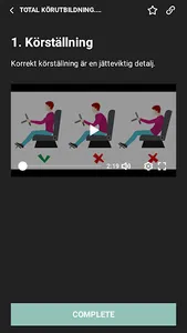 KÖRKORT. Förenklat. screenshot 2