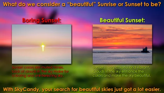 SkyCandy - Sunset Forecast App screenshot 1