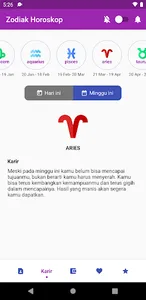 Zodiak Horoskop RamalanBintang screenshot 1