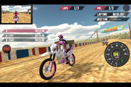 Dirt Bike Ghost Savage screenshot 3