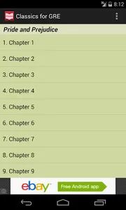 Classics for GRE screenshot 0