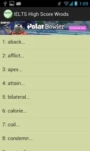 IELTS High Score Words screenshot 0