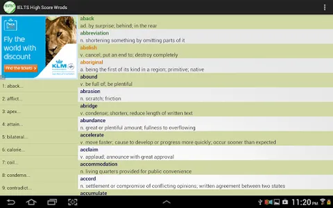 IELTS High Score Words screenshot 17