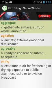 IELTS High Score Words screenshot 5