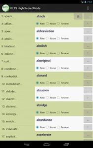 IELTS High Score Words screenshot 7