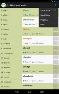 IELTS High Score Words screenshot 8