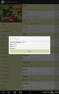 SAT High Score Words screenshot 17