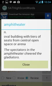 SAT High Score Words screenshot 2
