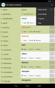 SAT High Score Words screenshot 7