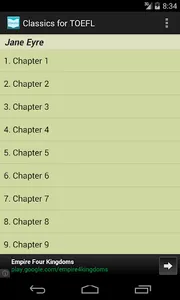 Classics for TOEFL screenshot 0