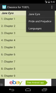 Classics for TOEFL screenshot 1