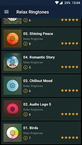 Relax ringtones screenshot 5