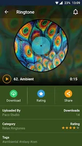 Relax ringtones screenshot 6