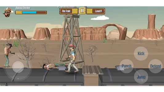 Polygon Street Fighting: Cowbo screenshot 1