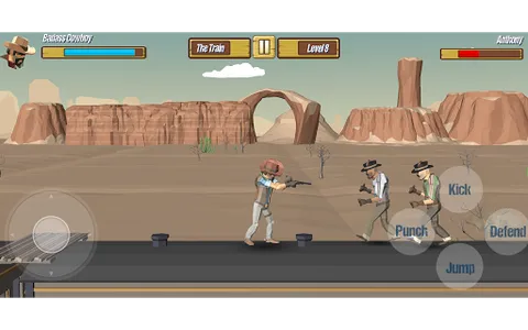 Polygon Street Fighting: Cowbo screenshot 14