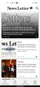 The News Letter Newspaper screenshot 0