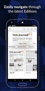 Sun Journal e-Edition screenshot 1