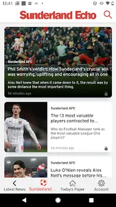 The Sunderland Echo Newspaper screenshot 9