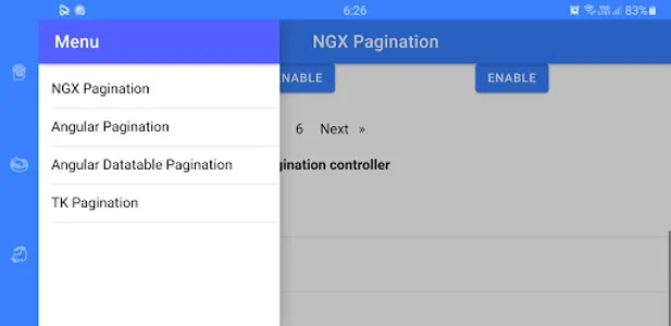 Pagination Packages screenshot 13