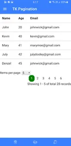 Pagination Packages screenshot 6